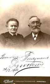 Bronisława and Ferdinand Drwota (1900)